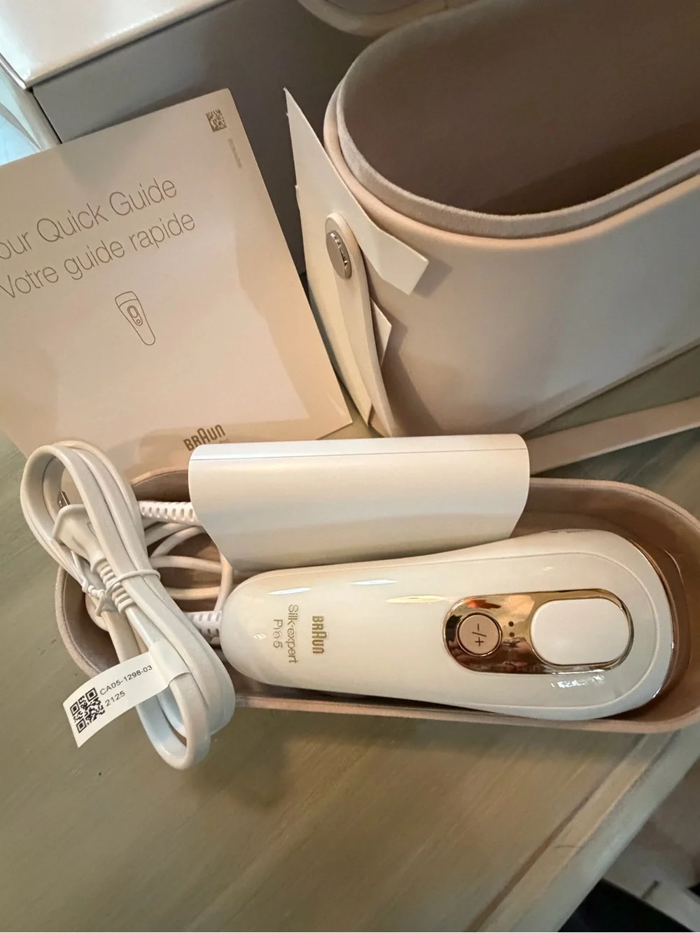 Braun Silk Expert Pro 5 IPL Laser Hair Removal System PL5347 New In Box!